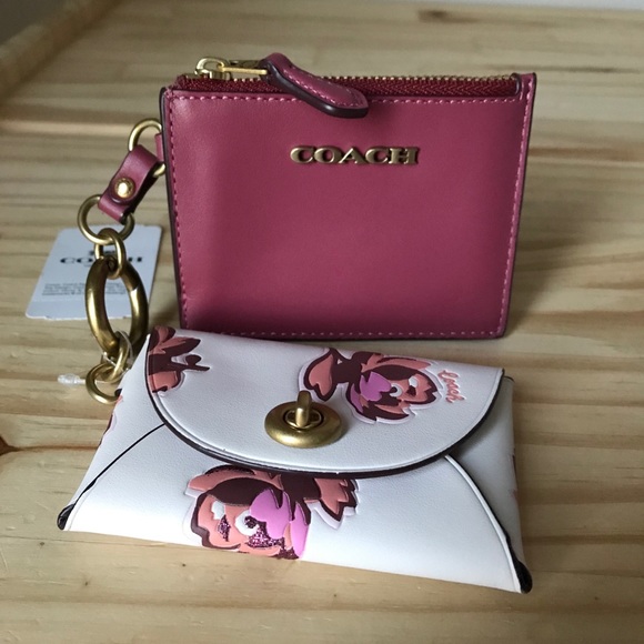 coach black grained grab bags